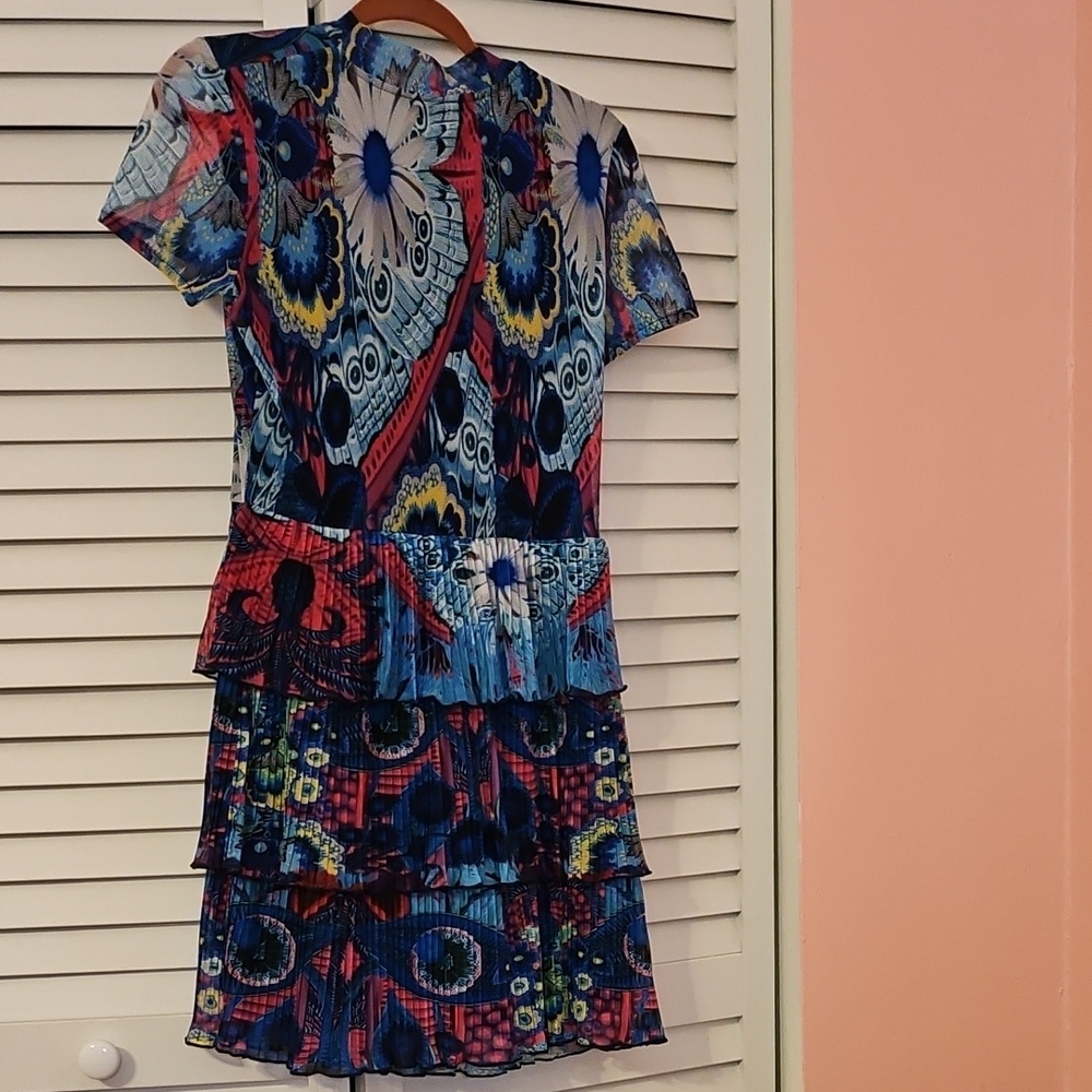 Desigual Multicolor Floral Mini Dress